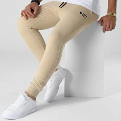 Top 10 🥰 Pantalon Jogging Ville Beige de Comme Des Loups 👏 -Comme Des Loups Soldes comme des loups 339146 DEAUVILLE BEIGE 20221007T154547 03
