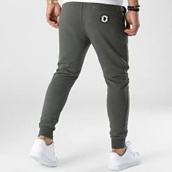 Grosses soldes 🥰 Pantalon Jogging Ville Vert Kaki de Comme Des Loups 🥰 -Comme Des Loups Soldes comme des loups 339149 DEAUVILLE KHAKI 20221007T154636 04