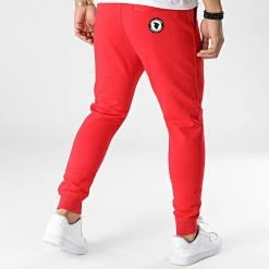 Le moins cher ⭐ Pantalon Jogging Ville Rouge de Comme Des Loups 😉 -Comme Des Loups Soldes comme des loups 340686 DEAUVILLE ROUGE 20221108T145355 04