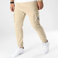 Promo 🧨 Pantalon Jogging Mexico Beige de Comme Des Loups 👍