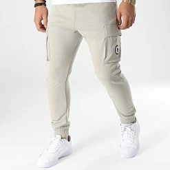 Nouveau ⌛ Pantalon Jogging Mexico Gris de Comme Des Loups 🤩