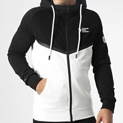Meilleure affaire 👍 Ensemble Sweat Zippé Capuche Et Pantalon Jogging Everest Noir Blanc de Comme Des Loups 🤩 -Comme Des Loups Soldes comme des loups 340712 EVEREST NOIR BLANC 20221031T162320 03
