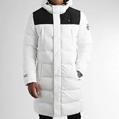 Tout neuf ⌛ Doudoune Longue Chauffante Alaska Blanc de Comme Des Loups 🎁