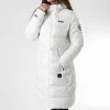 Meilleur prix 🎁 Doudoune Chauffante Longue A Capuche Femme Pékin Blanc de Comme Des Loups ✔️ -Comme Des Loups Soldes comme des loups 341527 PEKIN WHITE 20221010T152015 01
