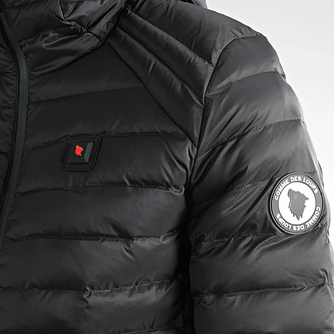 Meilleure vente 🧨 Doudoune Capuche Chauffante Otawa Noir de Comme Des Loups ✔️ 4 Meilleure vente 🧨 Doudoune Capuche Chauffante Otawa Noir de Comme Des Loups ✔️ – Image 2