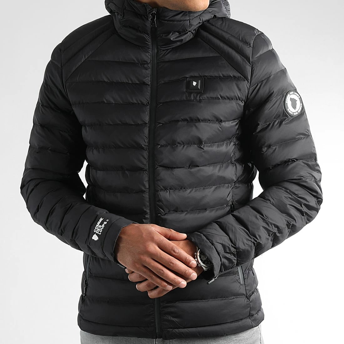 Meilleure vente 🧨 Doudoune Capuche Chauffante Otawa Noir de Comme Des Loups ✔️ 3 Meilleure vente 🧨 Doudoune Capuche Chauffante Otawa Noir de Comme Des Loups ✔️