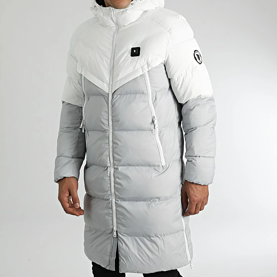Top 10 👍 Doudoune Longue Chauffante Tottenham Blanc Gris de Comme Des Loups 🛒 5 Top 10 👍 Doudoune Longue Chauffante Tottenham Blanc Gris de Comme Des Loups 🛒 – Image 3