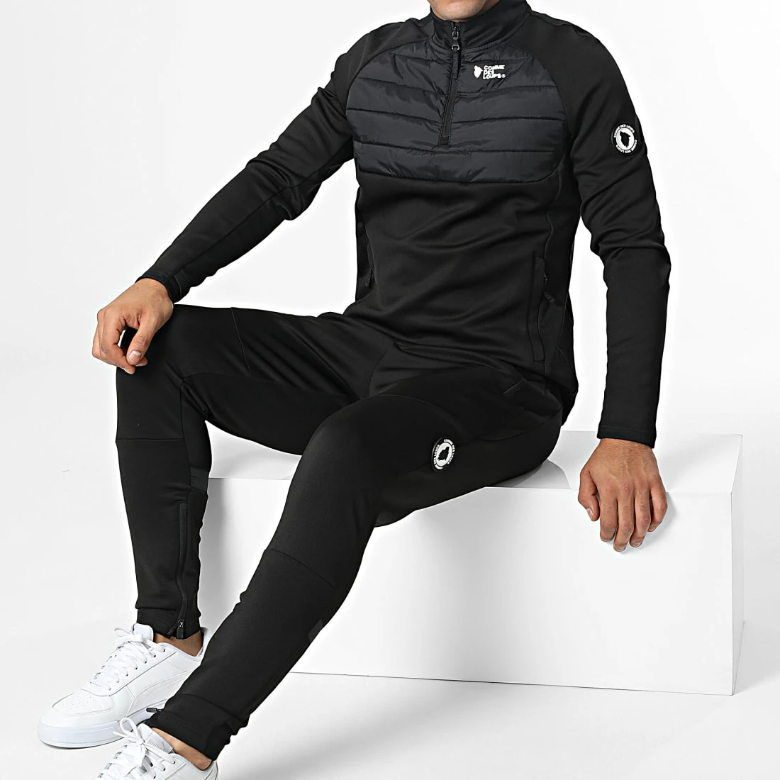 Meilleure affaire ✨ Ensemble De Survetement Football Noir de Comme Des Loups 🔔 3 Meilleure affaire ✨ Ensemble De Survetement Football Noir de Comme Des Loups 🔔