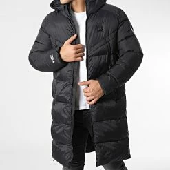 Acheter 👍 Doudoune Chauffante Capuche Tottenham Noir de Comme Des Loups ✨