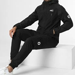 Acheter 🧨 Ensemble De Survetement Hybride Noir de Comme Des Loups ⌛