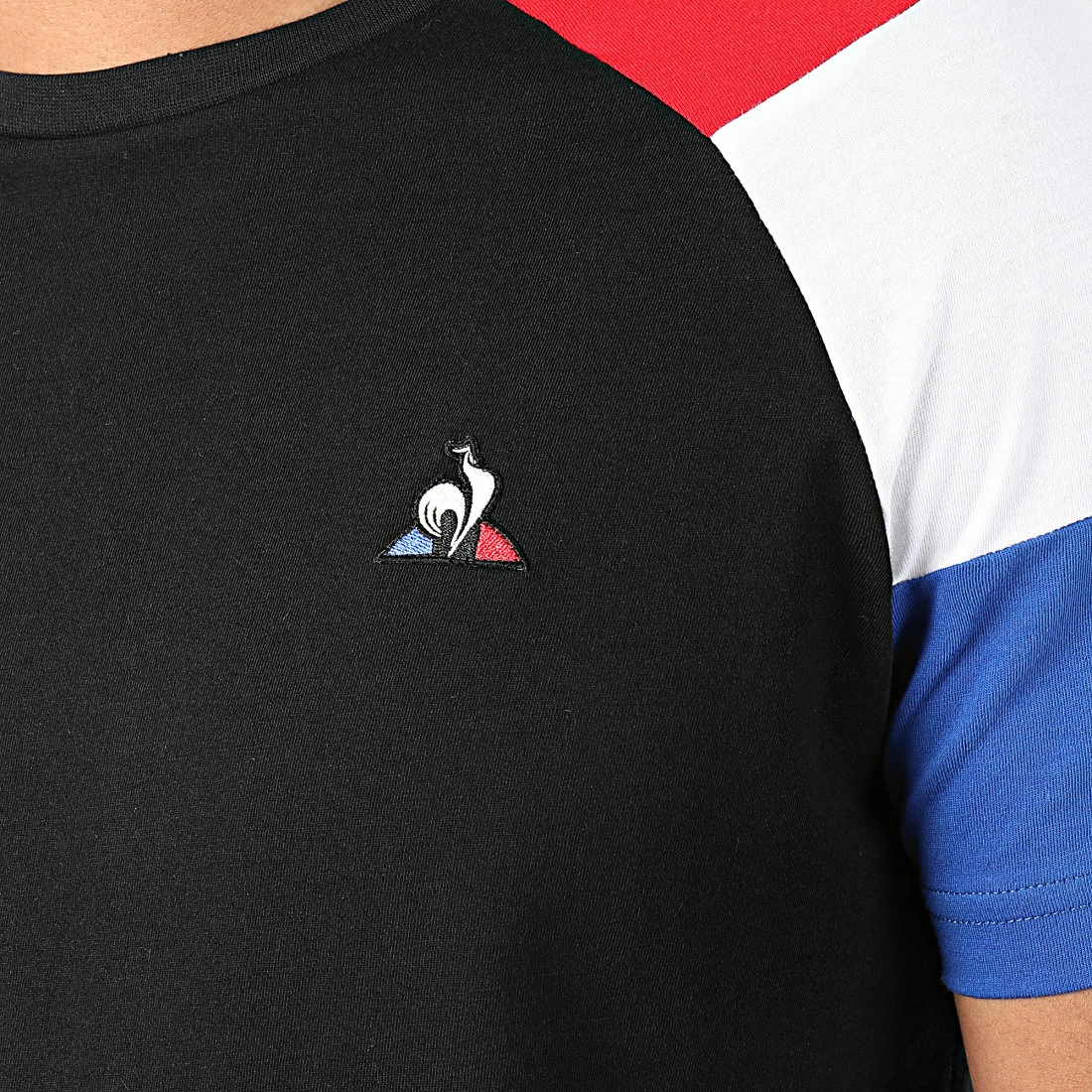 Tout neuf ⌛ Tee 👚 Shirt SS N10 1911260 Noir de Le Coq Sportif 👍 4 Tout neuf ⌛ Tee 👚 Shirt SS N10 1911260 Noir de Le Coq Sportif 👍 – Image 2