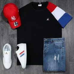 Tout neuf ⌛ Tee 👚 Shirt SS N10 1911260 Noir de Le Coq Sportif 👍 7 Tout neuf ⌛ Tee 👚 Shirt SS N10 1911260 Noir de Le Coq Sportif 👍 -Comme Des Loups Soldes le coq sportif 204386 1911260 20191210T152051 03