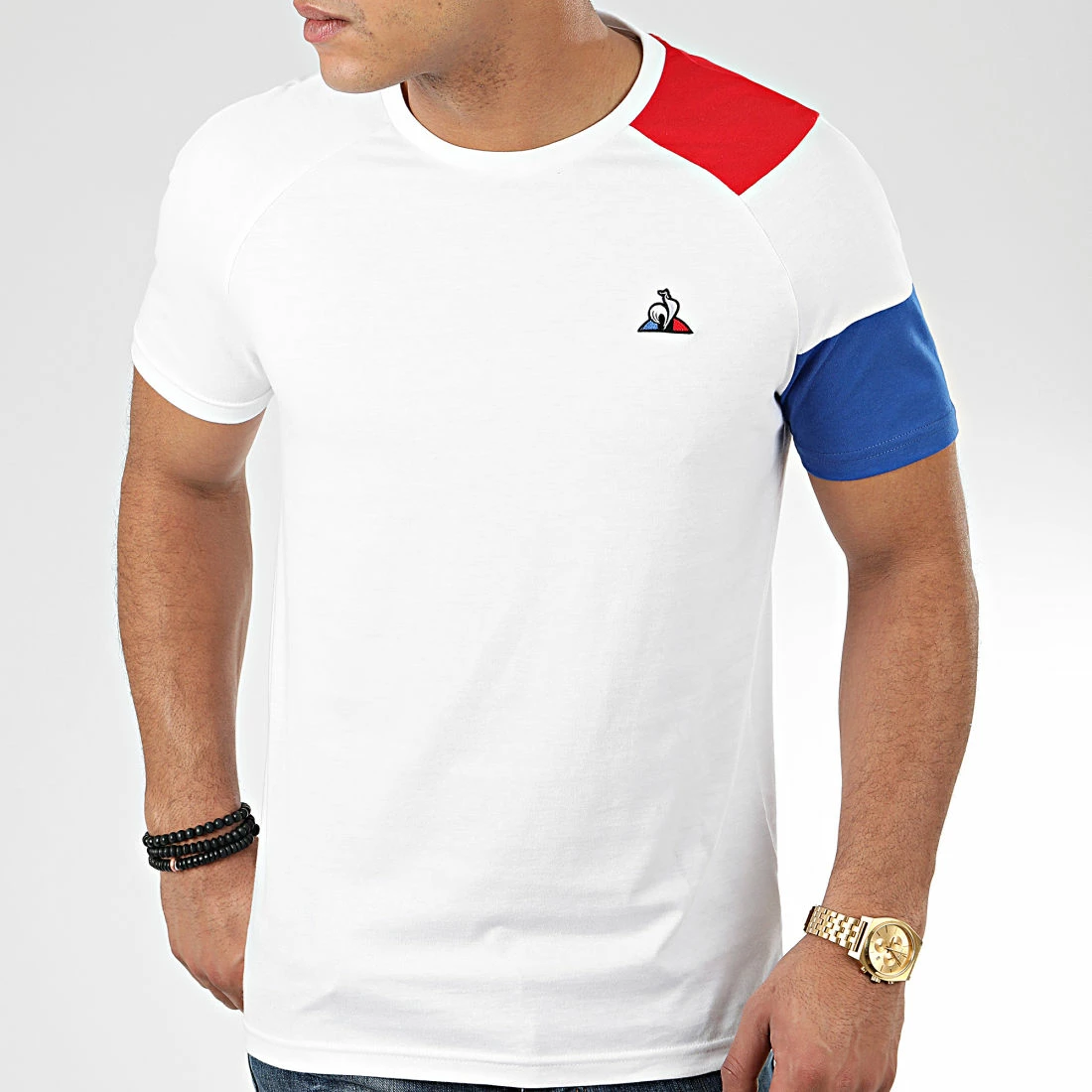 Promo ✔️ Tee 👕 Shirt Essential N10 Blanc de Le Coq Sportif 🧨 5 Promo ✔️ Tee 👕 Shirt Essential N10 Blanc de Le Coq Sportif 🧨 – Image 3
