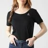 Grosses soldes 🤩 Tee 👕 Shirt Femme 2210513 Noir de Le Coq Sportif 🤩 -Comme Des Loups Soldes le coq sportif 291419 2210513 20211209T160356 01