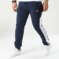 De gros 🧨 Pantalon Jogging Saison 2 N1 2210531 Bleu Marine de Le Coq Sportif 🎉