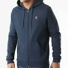 Vente flash 👍 Sweat Zippé Capuche Essential N3 2120210 Bleu Marine de Le Coq Sportif ✔️ -Comme Des Loups Soldes le coq sportif 291629 2120210 20211118T162322 01