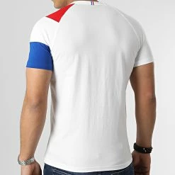 Coupon 😉 Tee 👕 Shirt Bat N1 2210554 Blanc de Le Coq Sportif 👍 -Comme Des Loups Soldes le coq sportif 291630 2210554 20211209T153037 04