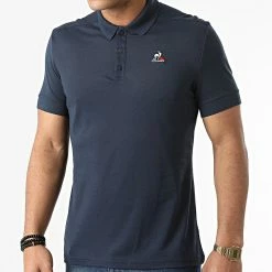 Les meilleures critiques de 🎉 Polo Manches Courtes Essential N1 2120705 Bleu Marine de Le Coq Sportif 🤩