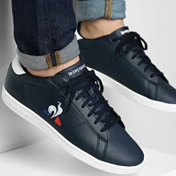 Top 10 😉 Baskets CourtSet 2121225 👗 Dress Blues Optical White de Le Coq Sportif ⌛