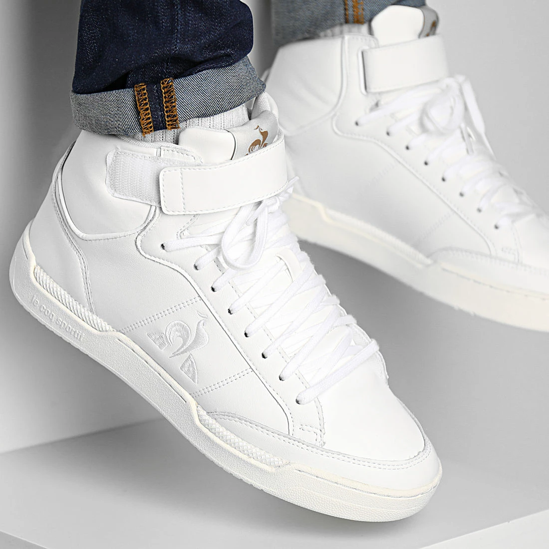 Meilleur prix 🤩 Baskets Field 2210248 Optical White de Le Coq Sportif 🎉 4 Meilleur prix 🤩 Baskets Field 2210248 Optical White de Le Coq Sportif 🎉 – Image 2