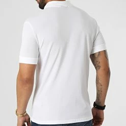 De gros 🛒 Polo Manches Courtes 2121093 Blanc de Le Coq Sportif 💯 -Comme Des Loups Soldes le coq sportif 322059 2121093 20220613T154340 04