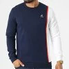 Le moins cher 😉 Sweat Crewneck 2220289 Bleu Marine Blanc de Le Coq Sportif 🎁 -Comme Des Loups Soldes le coq sportif 322070 2220289 20220613T154611 03