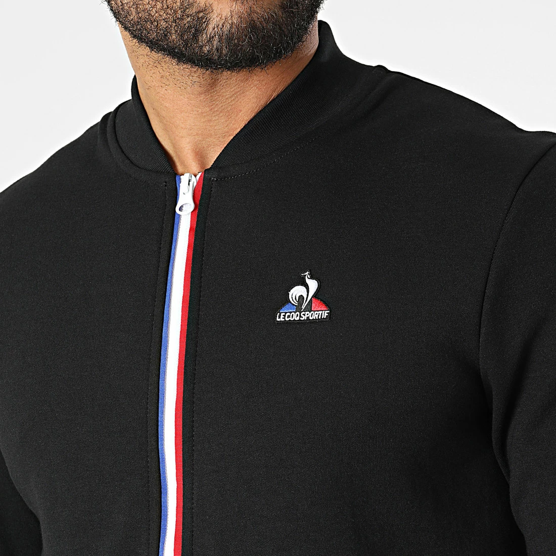Coupon 🧨 Veste Zipépe 2220654 Noir de Le Coq Sportif 👏 4 Coupon 🧨 Veste Zipépe 2220654 Noir de Le Coq Sportif 👏 – Image 2