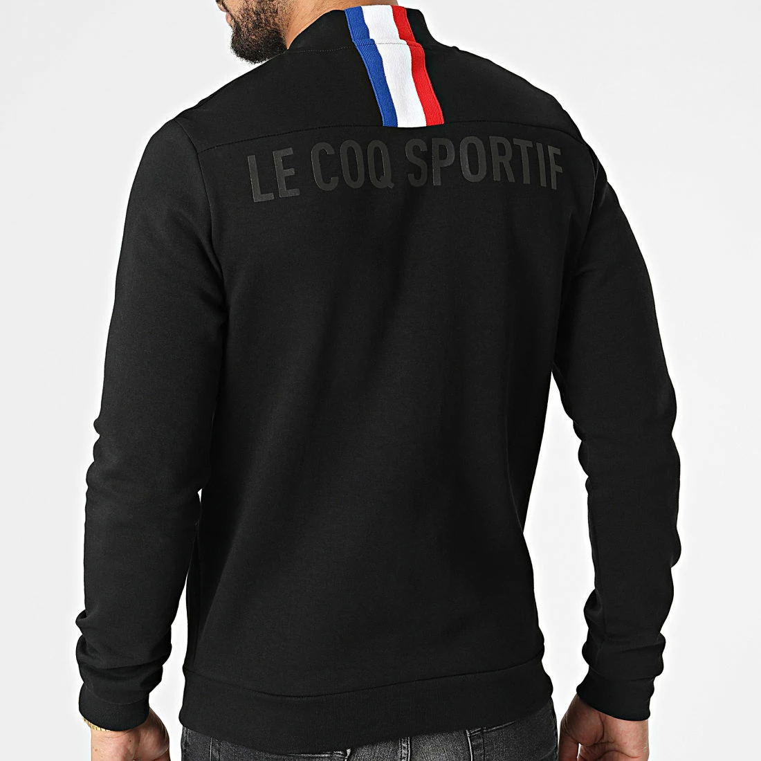 Coupon 🧨 Veste Zipépe 2220654 Noir de Le Coq Sportif 👏 6 Coupon 🧨 Veste Zipépe 2220654 Noir de Le Coq Sportif 👏 – Image 4