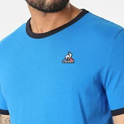 Coupon 🔥 Tee 👕 Shirt Ringer 2220668 Bleu Roi de Le Coq Sportif 🎁 7 Coupon 🔥 Tee 👕 Shirt Ringer 2220668 Bleu Roi de Le Coq Sportif 🎁 -Comme Des Loups Soldes le coq sportif 322102 2220668 20220613T154352 02