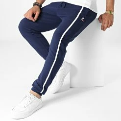 Promo 😉 Pantalon Jogging 2220292 Bleu Marine de Le Coq Sportif ⭐ -Comme Des Loups Soldes le coq sportif 323723 2220292 20220627T160939 03