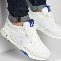 Nouveau ✨ Baskets LCS R500 Sport 2220400 Optical White Vaporous Gray de Le Coq Sportif ⭐