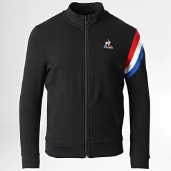 Offres 🧨 Sweat Zippé Enfant 2210501 Noir de Le Coq Sportif 🛒