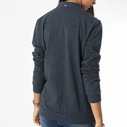 Le moins cher 🌟 Veste Zippée Femme 2210527 Gris Anthracite de Le Coq Sportif 👍 -Comme Des Loups Soldes le coq sportif 326719 2210527 20220713T152837 04