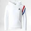 Grosses soldes 😀 Sweat Capuche Enfant 2210804 Blanc de Le Coq Sportif ✨ -Comme Des Loups Soldes le coq sportif 326732 2210804 20220708T160349 01