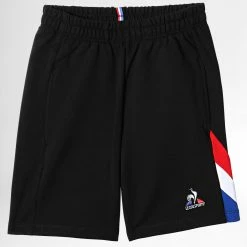 Offres 🔥 Short Jogging Enfant 2210805 Noir de Le Coq Sportif ⌛