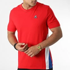 Nouveau ✔️ Tee 👚 Shirt Tricolore 2210809 Rouge de Le Coq Sportif 🧨 8 Nouveau ✔️ Tee 👚 Shirt Tricolore 2210809 Rouge de Le Coq Sportif 🧨 -Comme Des Loups Soldes le coq sportif 326736 2210809 20220706T155305 03