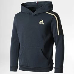 Vente flash 👏 Sweat Capuche Enfant 2210834 Bleu Marine de Le Coq Sportif 🔥