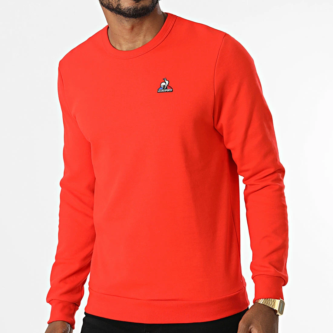 Offres ✨ Sweat Crewneck 2221037 Rouge de Le Coq Sportif 🔔 3 Offres ✨ Sweat Crewneck 2221037 Rouge de Le Coq Sportif 🔔