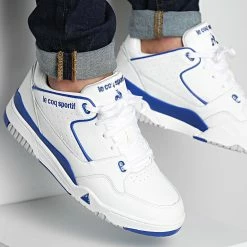 Meilleure affaire 🤩 Baskets LCS T10000 Nineties 2220940 Optical White Cobalt de Le Coq Sportif 👏